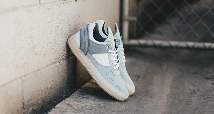 Filling Pieces Low Top Transformed Leather Mint Available Now