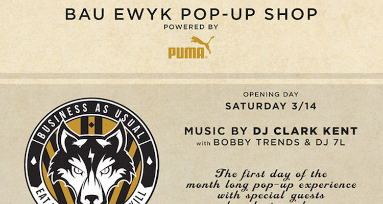 Frank The Butcher & PUMA Present B.A.U. Eat What You Kill Pop Up Shop in Boston