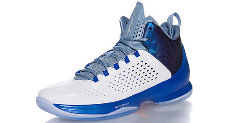 Jordan Melo M11 White/Royal-Grey Available Now