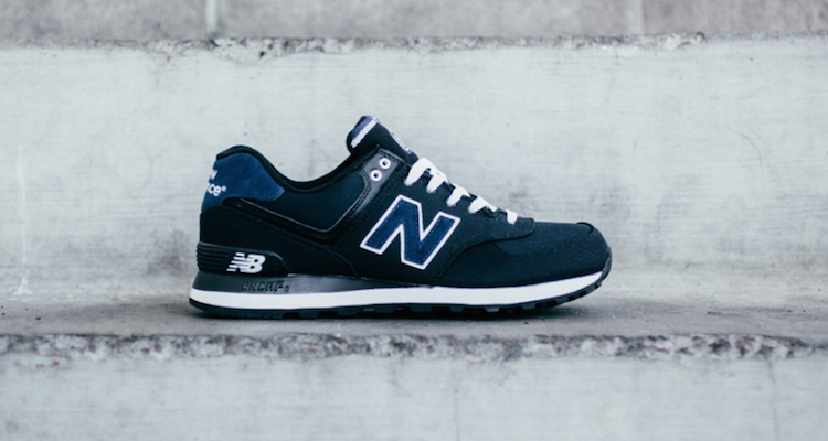 New Balance 574 Pique Polo Black