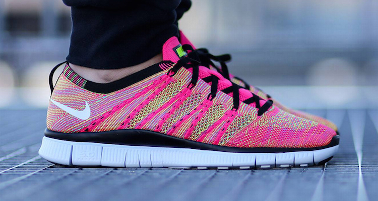 Nike Free Flyknit NSW Pink Flash