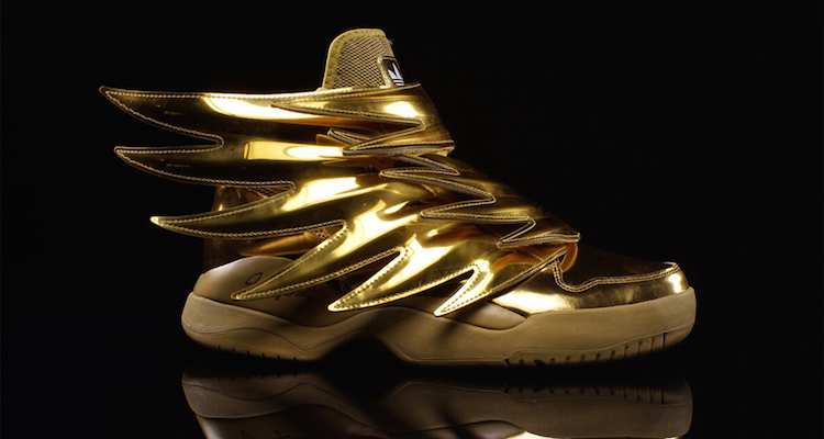 Jeremy Scott x adidas Wings 3.0 Gold Available Now