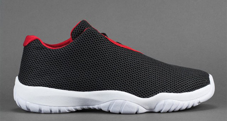 Jordan Future Low Black/University Red-White Release Date