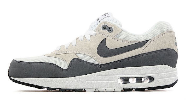 Nike Air Max 1 White/Dark Grey-Black JD Sports Exclusive