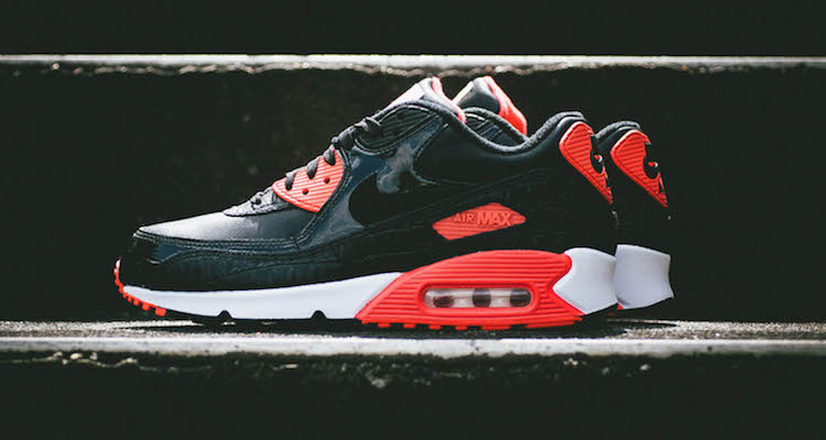 The Nike Air Max 90 Infrared Croc Is Releasing Next Week