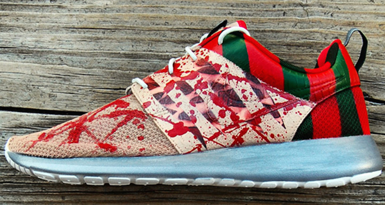 Nike Roshe Run Freddy Krueger Custom by GourmetKickz