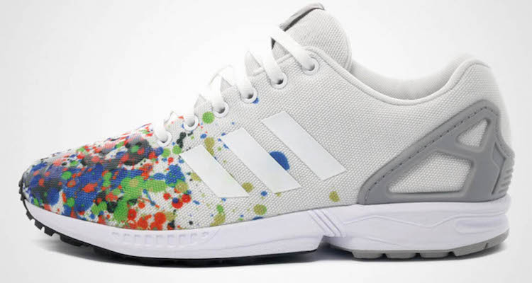 The adidas ZX Flux Splattered Toe Is Dropping Next Month