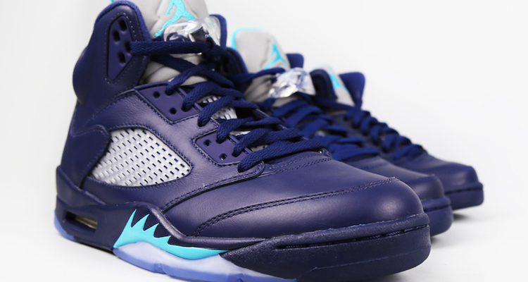 Check out a Detailed Look at the Air Jordan 5 Pre-Grape