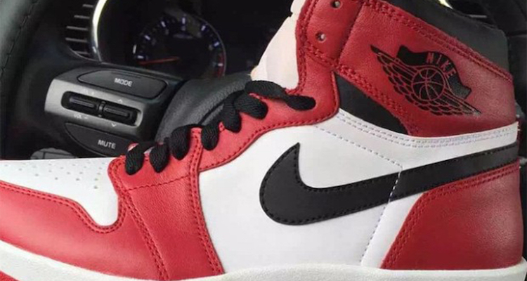 Check out Another Look at the Air Jordan 1/2 Sample Chicago