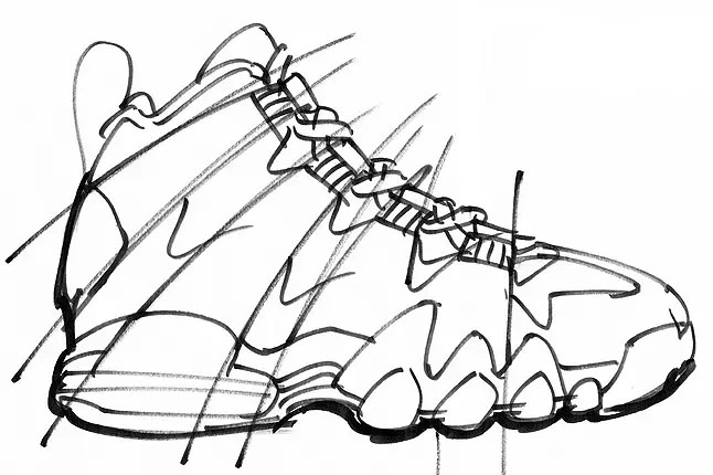 Looking Back at the Original Sketch of the Nike Air Max CB 94