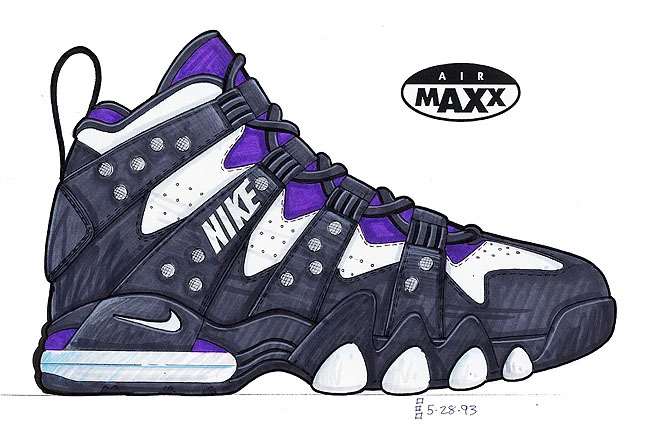 Looking Back at the Original Sketch of the Nike Air Max CB 94