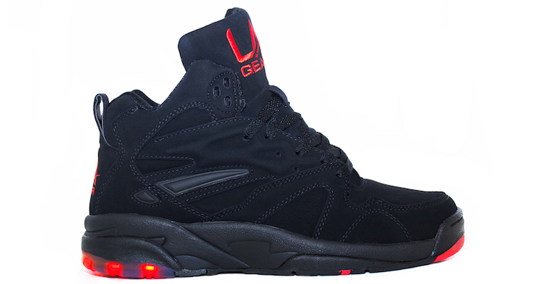 Tyga x LA Gear L.A. Lights Black Nubuck Available Now