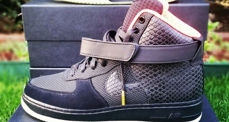 Bake Griffin's Bespoke Nike Air Force 1 Highs