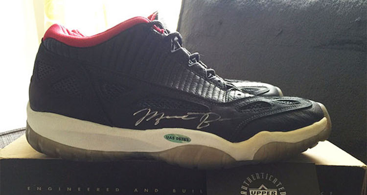 Michael Jordan's Game Worn Air Jordan 11 Low IE