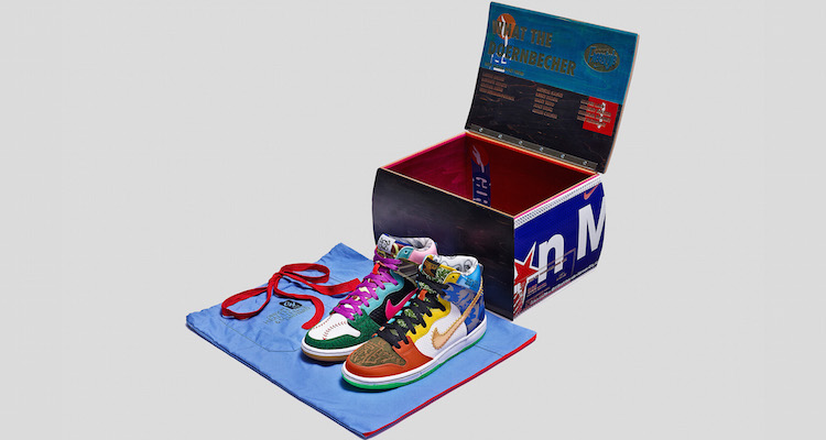 The Nike SB Dunk High What The Doernbecher Auction Begins Tomorrow