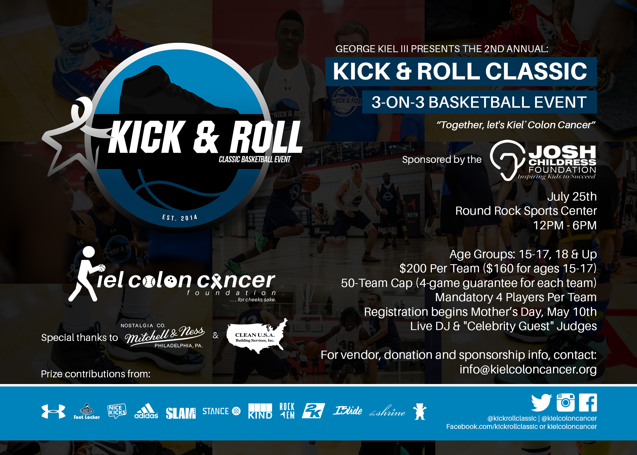 Kick & Roll Classic 3-on-3 Basketball Event 2015