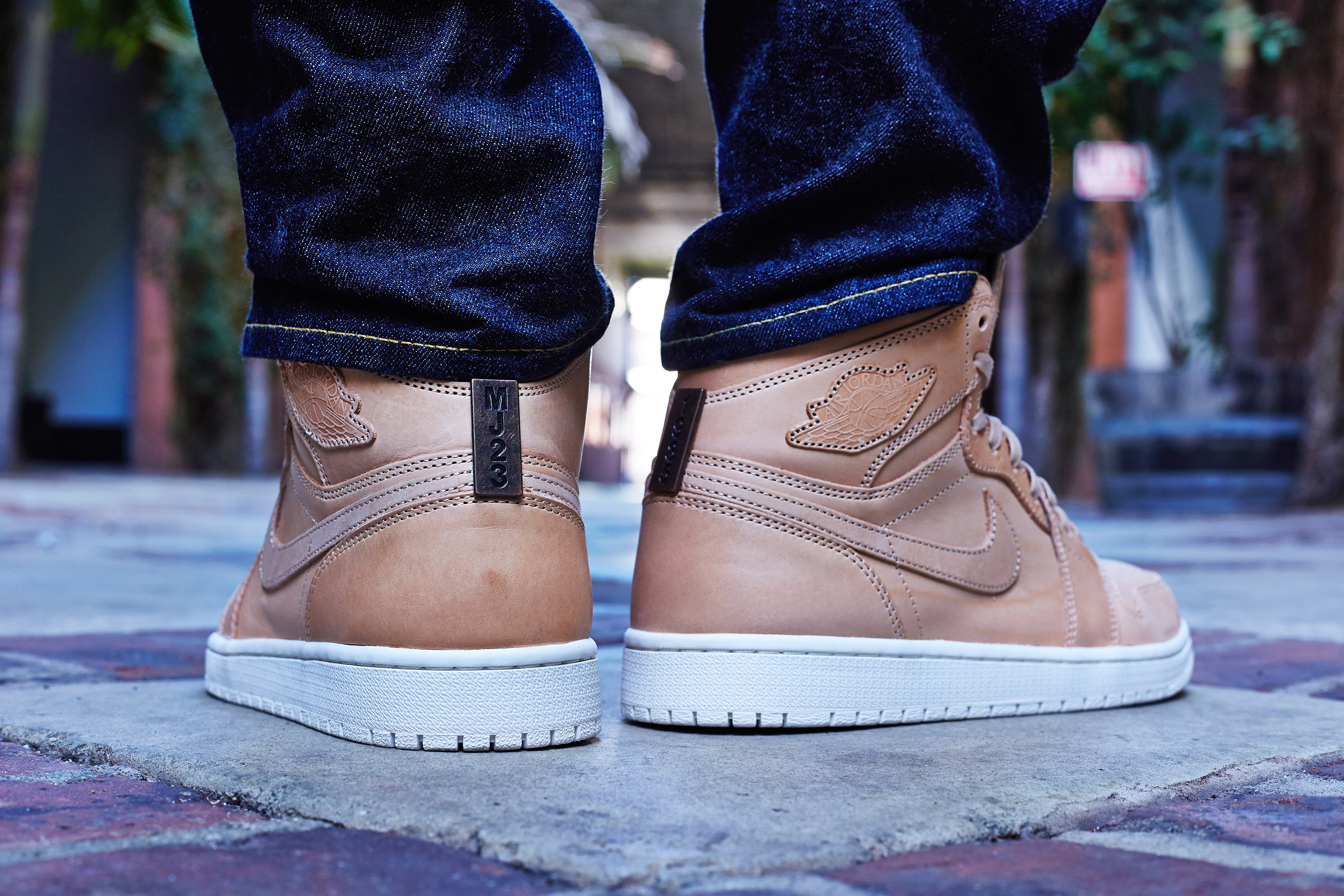 Air Jordan 1 Pinnacle Vachetta Tan On-Foot Look