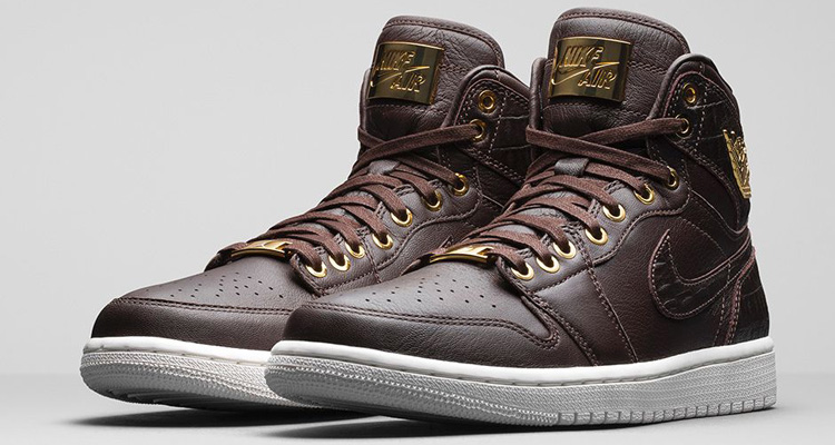 Air Jordan 1 Pinnacle Brown Croc