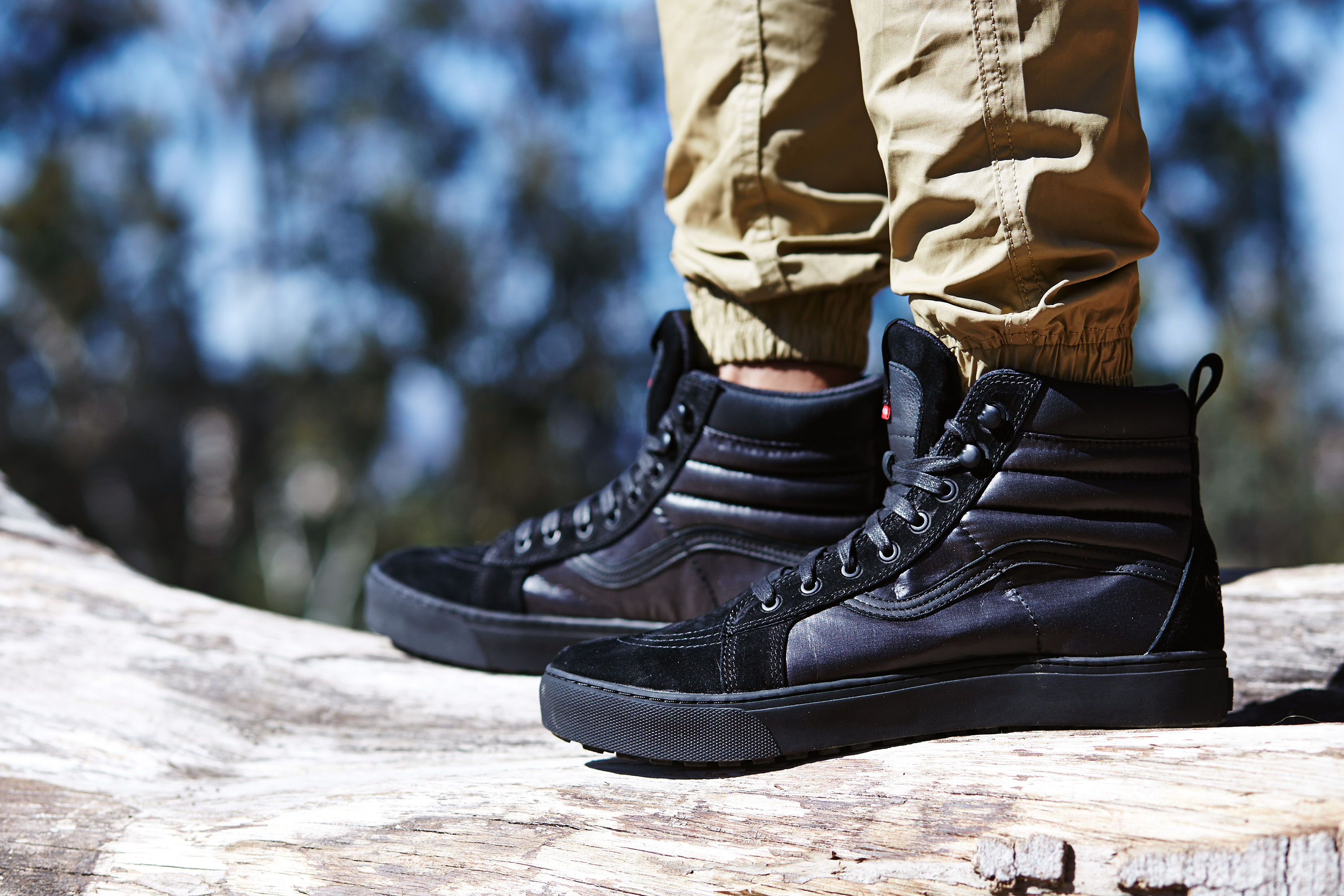 The North Face x Vans Sk8-Hi On-Foot Look