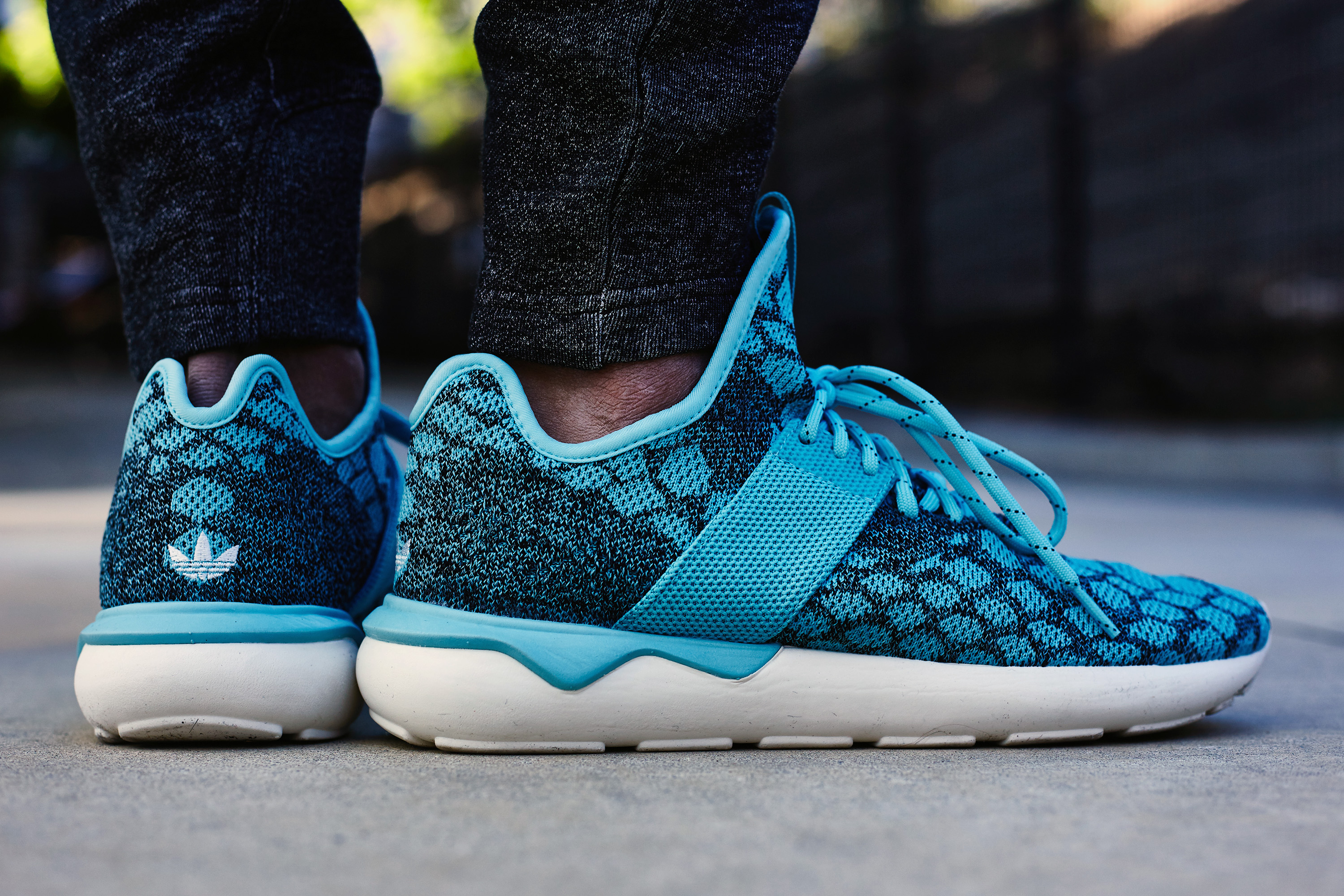 adidas Tubular Primeknit On-Foot Look