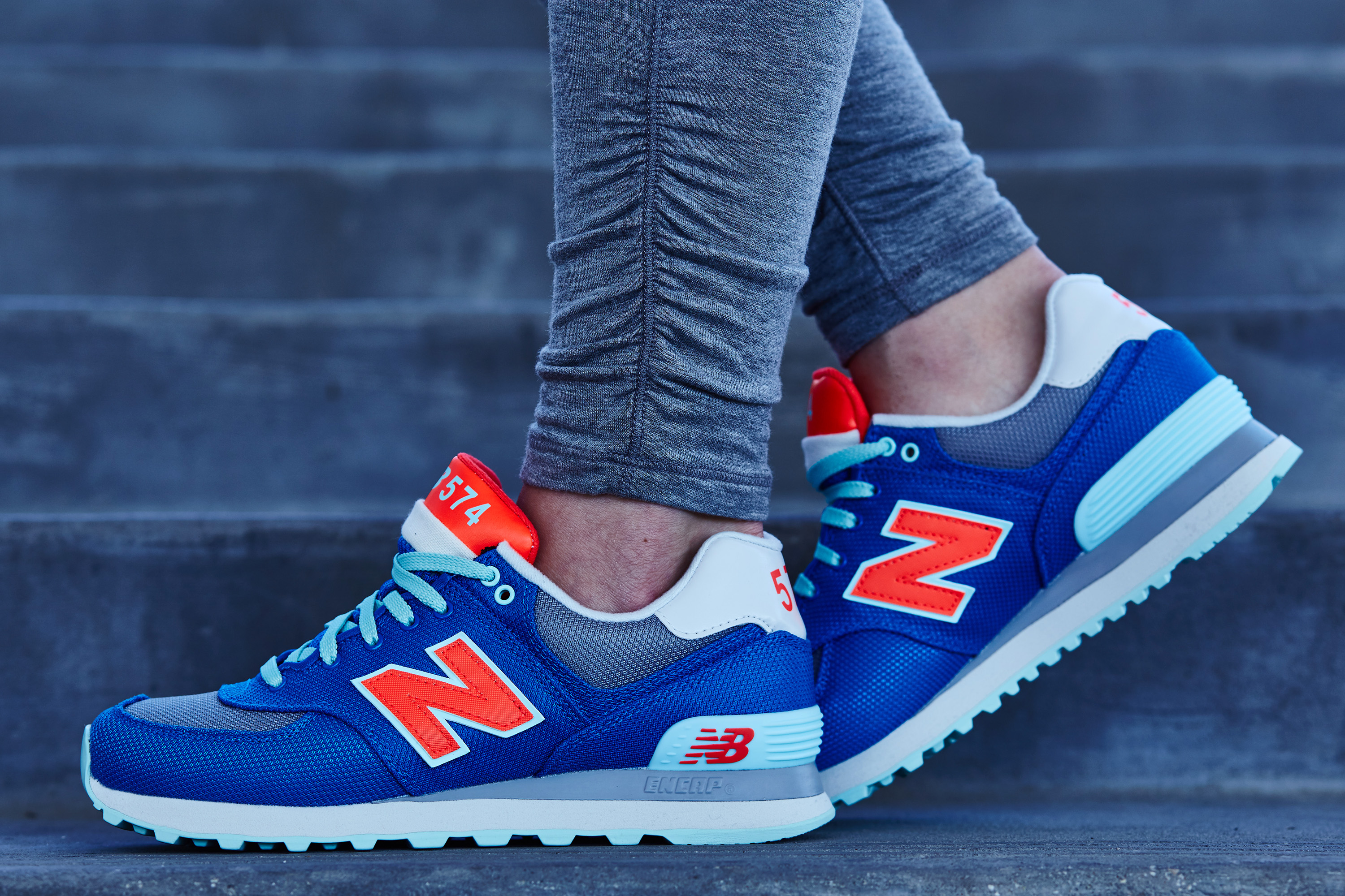 New Balance 574 On-Foot Look