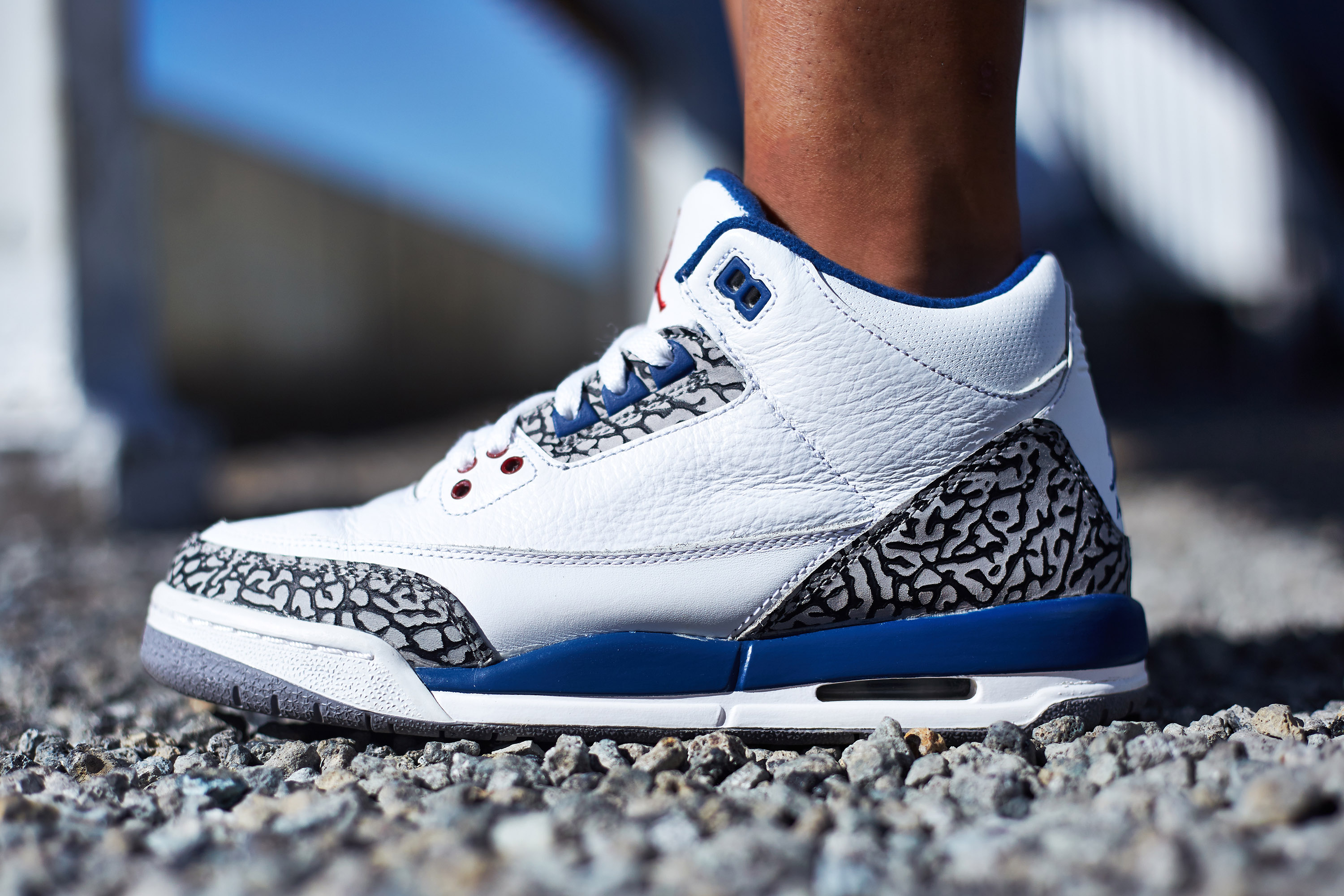 Air Jordan 3 True Blue On-Foot Look