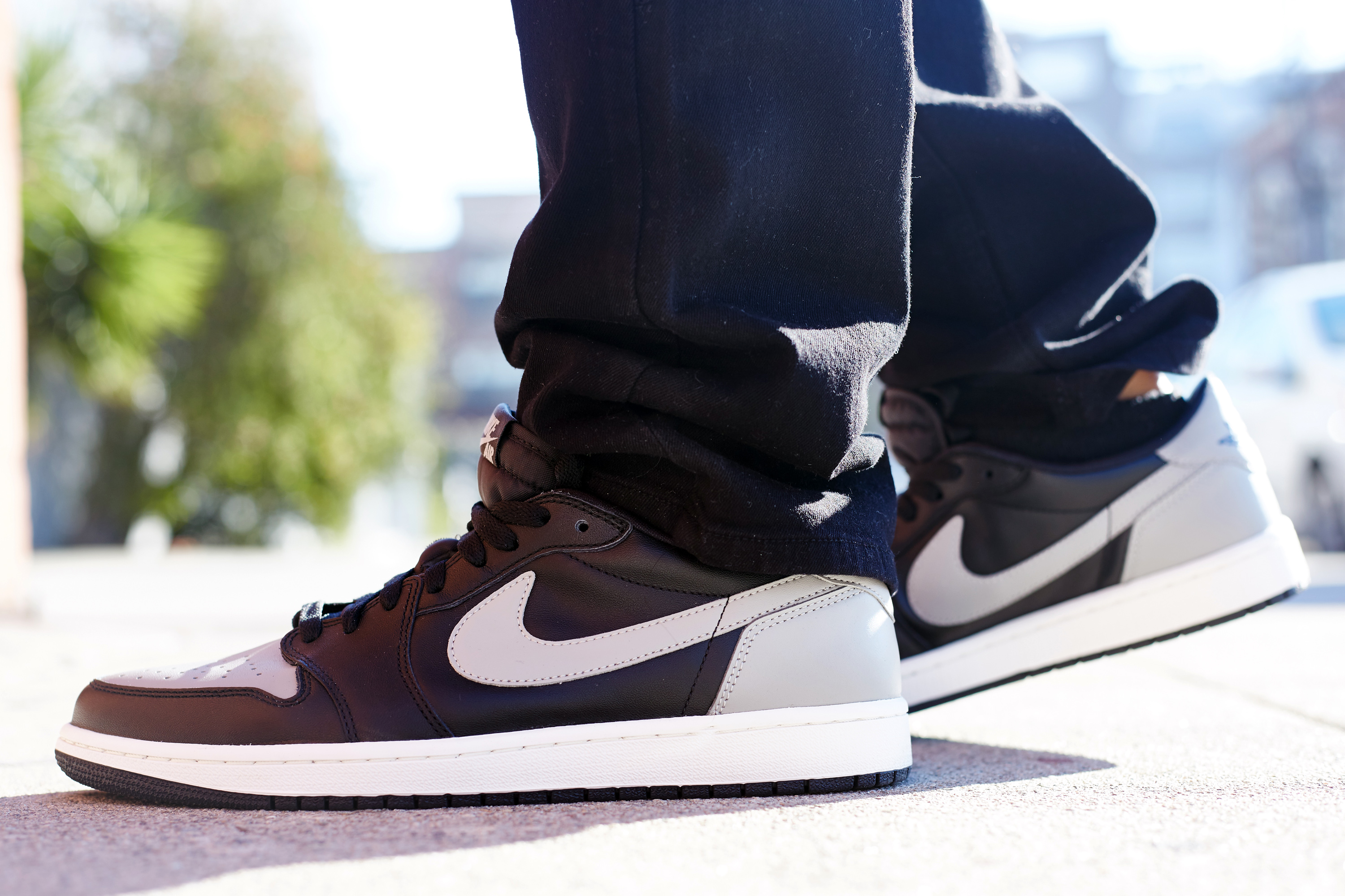 Air Jordan 1 Low Shadow On Foot Look