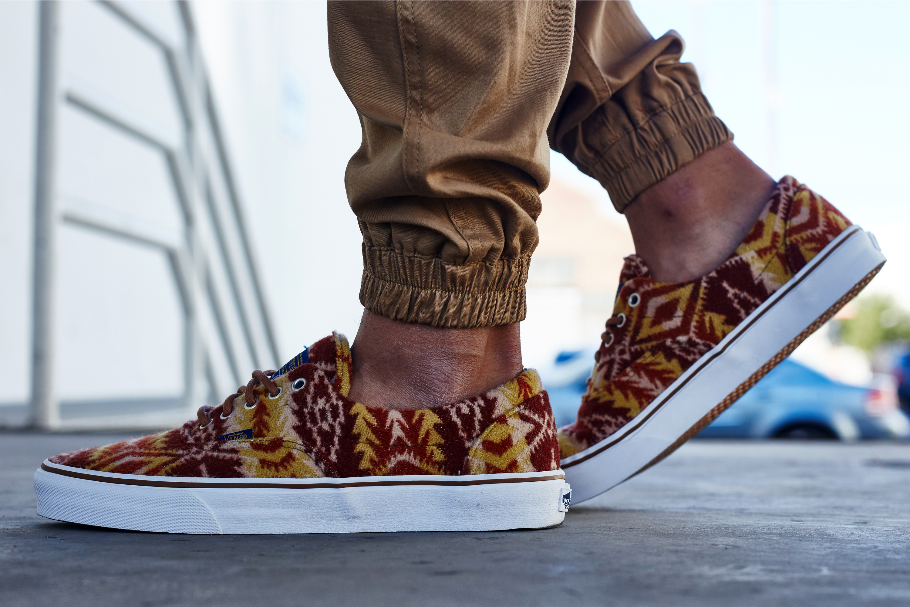 Pendleton x Vans Era On-Foot Look