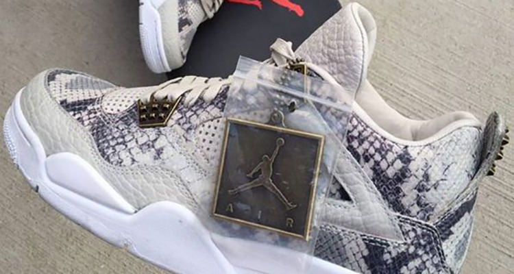 Air Jordan 4 PRM Snakeskin