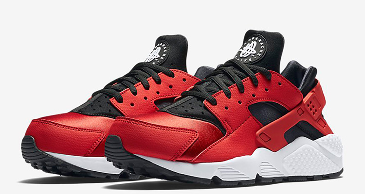 Nike Air Huarache University Red Black