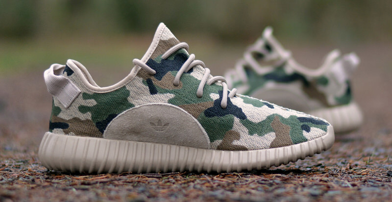 adidas Yeezy Boost 350 Camo Custom