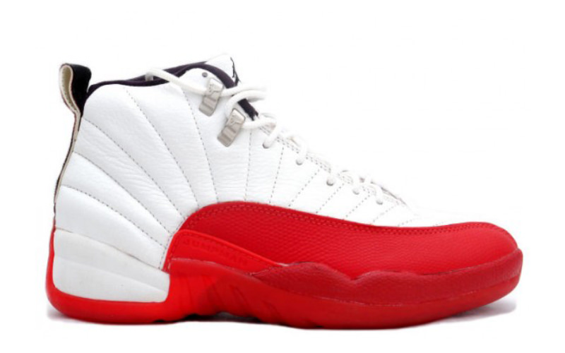 Air Jordan 12 White/Varsity Red "Cherry"