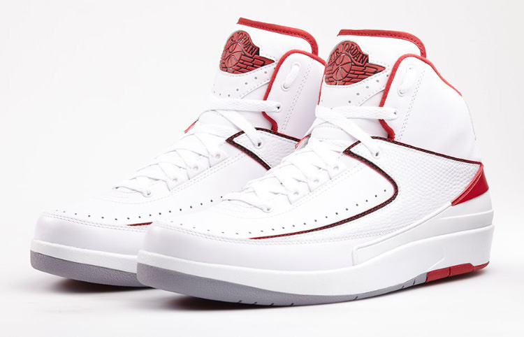 Air Jordan 2 "White/Red"