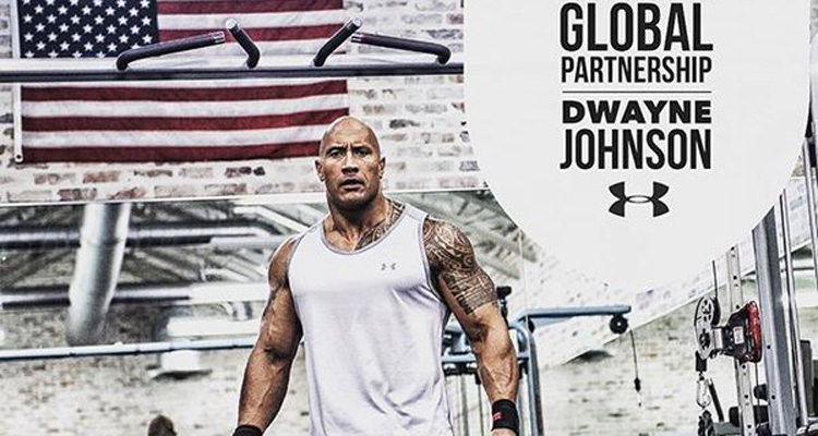 Under Armour Signs Dwayne Johnson