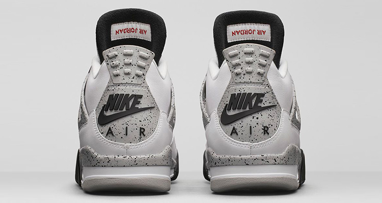 Air Jordan 4 White Cement