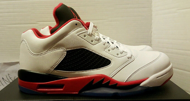 Air Jordan 5 Low Fire Red