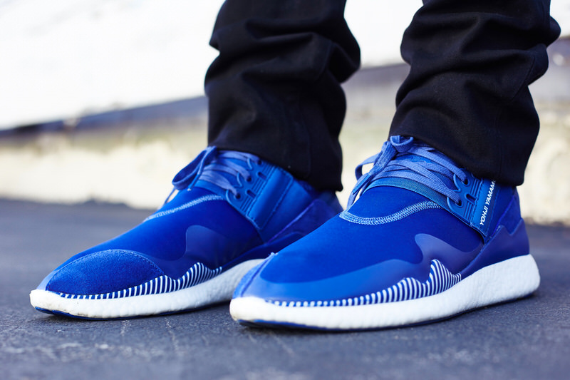 adidas Y-3 Retro Boost "Roundel Blue" On-Foot Look