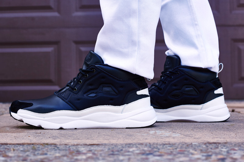 Publish x Reebok Furylite Chukka "Black" On-Foot Look