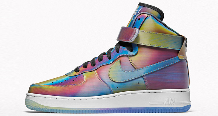 NIKEiD Air Force 1 Iridescent