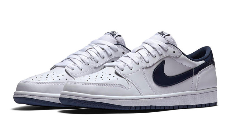 Air Jordan 1 Low Metallic Navy