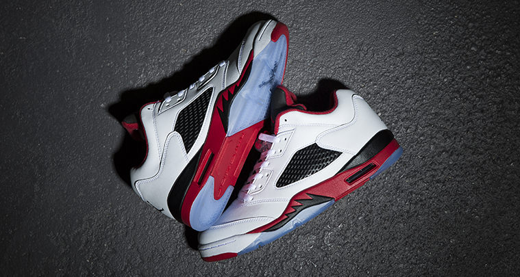 Air Jordan 5 Low Fire Red