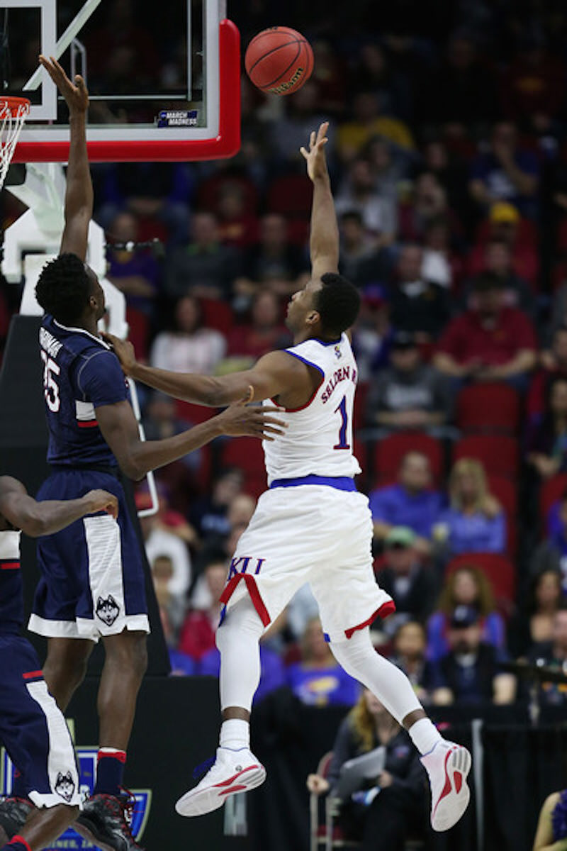 UCONN's Amida Brimah in the Air Jordan 10 "Doernbecher"