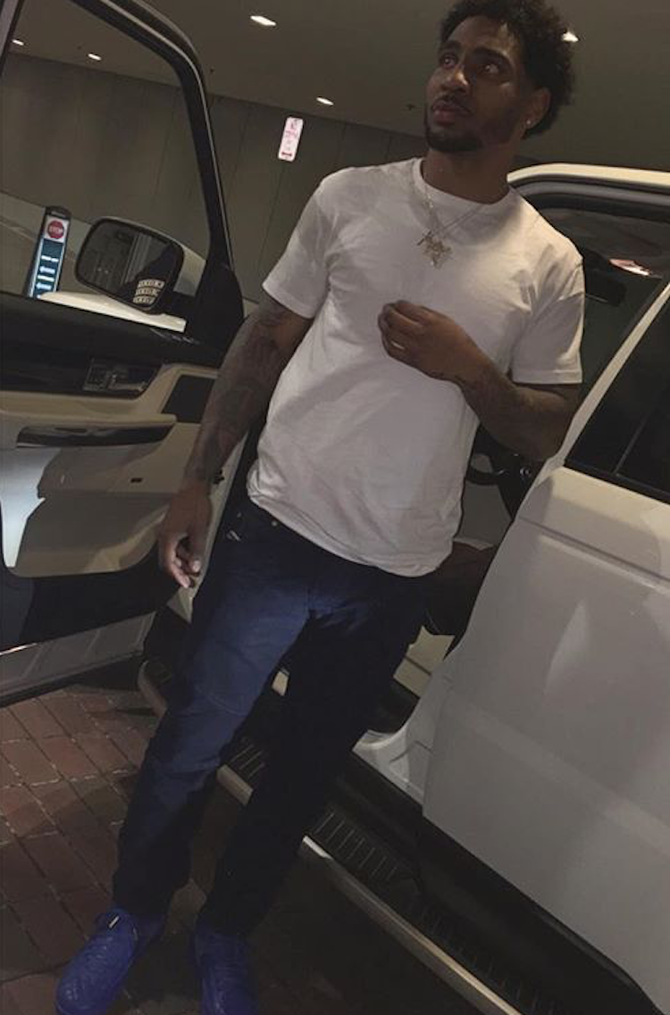 NFL Prospect Braxton Miller in the Just Don x Air Jordan 2