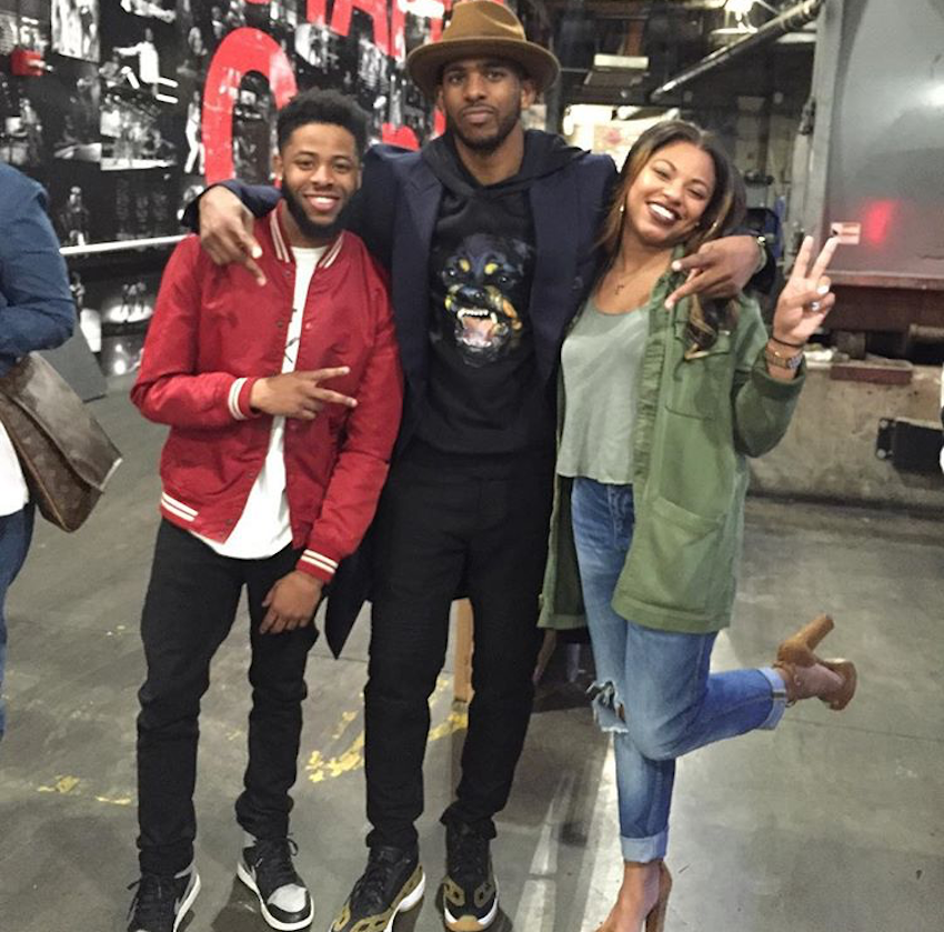 Los Angeles Clippers' Chris Paul in the Air Jordan 11 Low ie "Snakeskin"