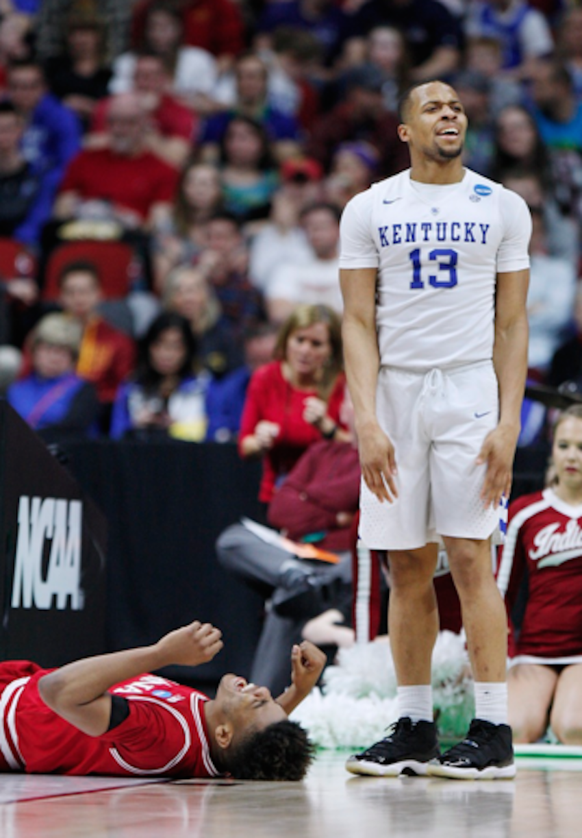 Kentucky's Isaiah Briscoe in the Air Jordan 11 "Space Jam"