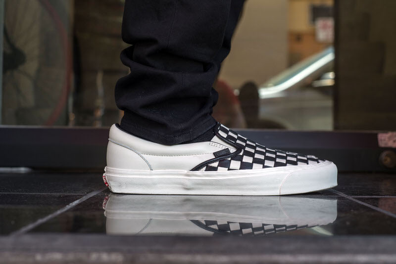 Vans Slip-On LX Black/White On-Foot Look