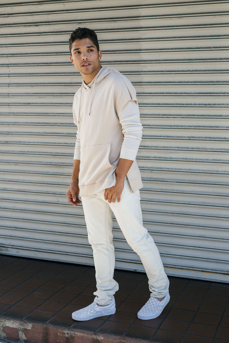 Vans Slip-On LX White/Beige On-Foot Look