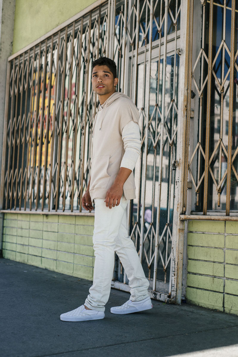 Vans Slip-On LX White/Beige On-Foot Look