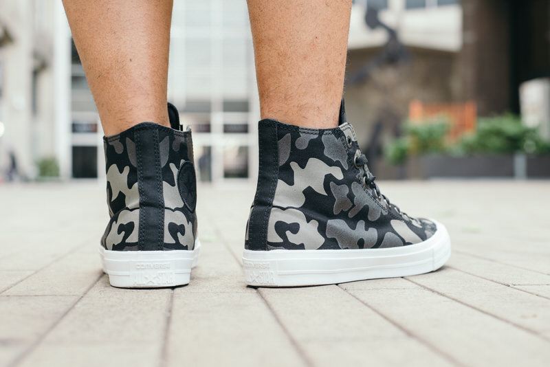 Converse Chuck Taylor II "Camo" On-Foot Look