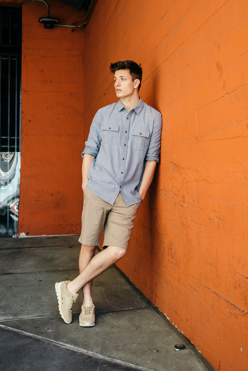 CLAE Hoffman "Camel" On-Foot Look